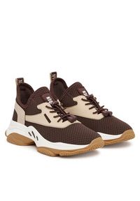 Steve Madden Sneakersy Match-E SM11004643 Khaki. Kolor: brązowy. Materiał: materiał #4