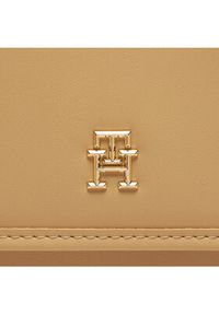 TOMMY HILFIGER - Tommy Hilfiger Torebka Th Monotype Shoulder Bag AW0AW16162 Beżowy. Kolor: beżowy. Materiał: skórzane #4