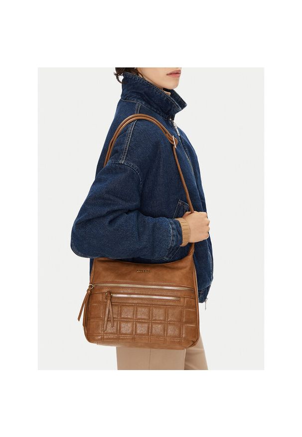 Torebka Lasocki. Kolor: brązowy