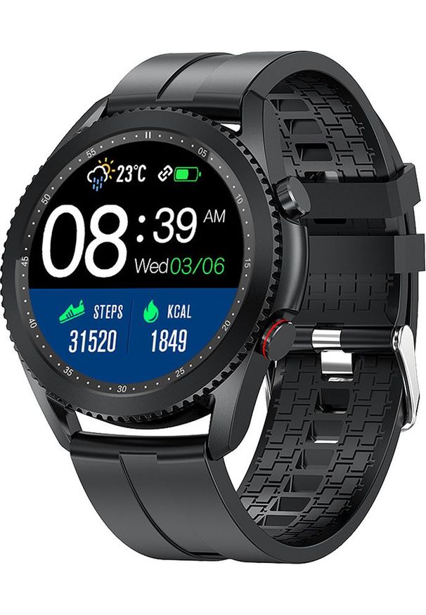 Smartwatch Media-Tech MT869 Activeband Venetia Czarny (MT869). Rodzaj zegarka: smartwatch. Kolor: czarny