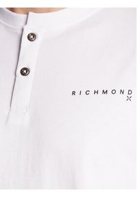 John Richmond T-Shirt UMP23026TS Biały Regular Fit. Kolor: biały. Materiał: bawełna