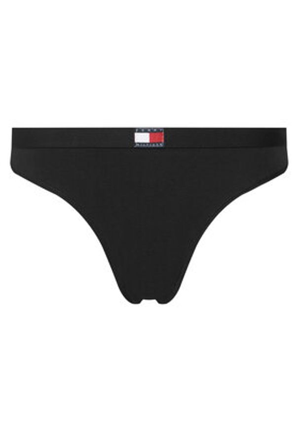 TOMMY HILFIGER - Tommy Hilfiger Komplet 5 par stringów UW0UW05642 Czarny. Kolor: czarny. Materiał: bawełna
