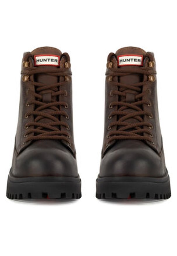 Hunter Trapery CHESTER-03 MI08 Brązowy. Kolor: brązowy. Materiał: skóra