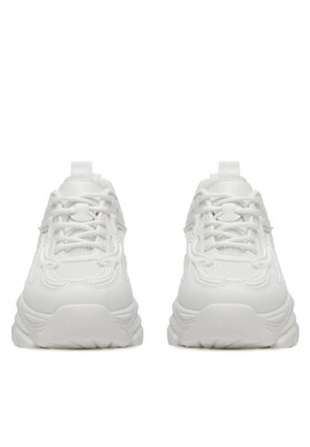 DeeZee Sneakersy WSS21557-02 Biały. Kolor: biały. Materiał: materiał, syntetyk