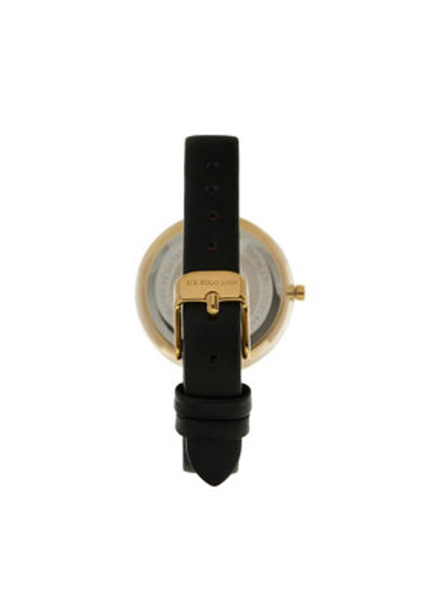 U.S. Polo Assn. Zegarek USP8364BK Czarny. Kolor: czarny