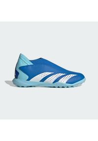 Adidas - Buty Predator Accuracy.3 Laceless TF. Kolor: niebieski, wielokolorowy, biały