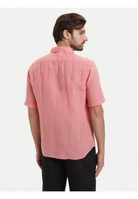 BOSS Koszula Rash 50537382 Czerwony jasny Regular Fit. Kolor: czerwony. Materiał: len #3
