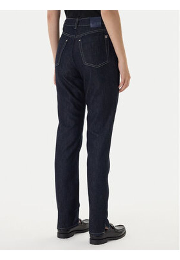 BOSS Jeansy Ada 50552466 Granatowy Slim Fit. Kolor: niebieski