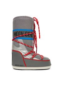Moon Boot Śniegowce Mb Icon Space Racing 80D1403030 Szary. Kolor: szary. Materiał: materiał #1