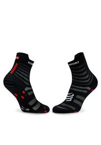 Compressport Skarpety wysokie unisex Pro Racing Socks V4.0 Ultralight Run High XU00050B Czarny. Kolor: czarny. Materiał: materiał #3