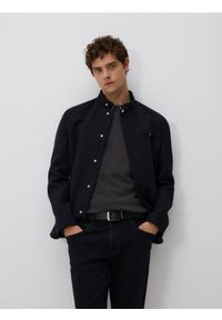 Reserved - Pasek z obrotową klamrą - czarny. Kolor: czarny #1