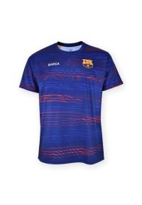 FC Barcelona - Ostra, ciemnoniebieska koszulka treningowa Barcelony - L. Kolor: wielokolorowy. Sport: piłka nożna