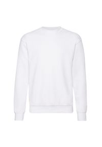 FRUIT OF THE LOOM - Klasyczna Bluza Rozpinana Unisex Dla Dorosłych. Kolor: biały