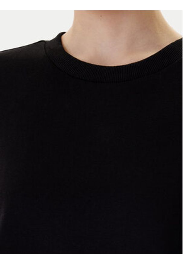 only - ONLY Bluza Brooke 15216364 Czarny Regular Fit. Kolor: czarny. Materiał: syntetyk, bawełna