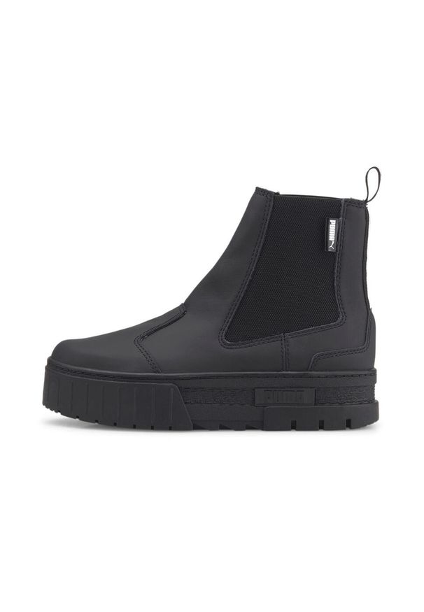 Buty Puma Mayze Chelsea Pop, Kobiety. Kolor: czarny. Materiał: materiał, syntetyk