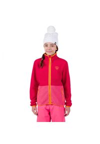 Bluza dziecięca Rossignol Jr Alltrack Fleece. Kolor: różowy