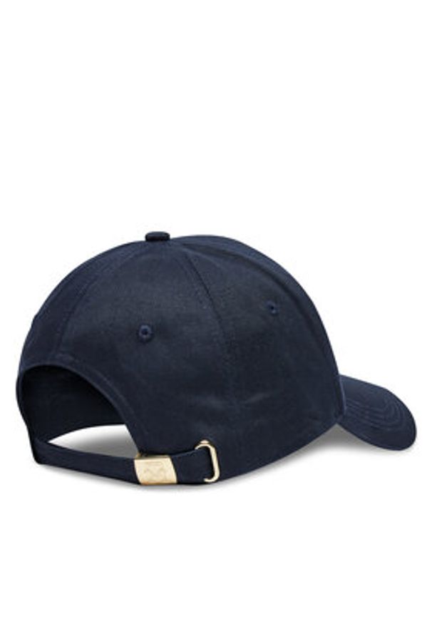 TOMMY HILFIGER - Tommy Hilfiger Czapka z daszkiem Essential Chic Cap AW0AW15772 Granatowy. Kolor: niebieski. Materiał: materiał