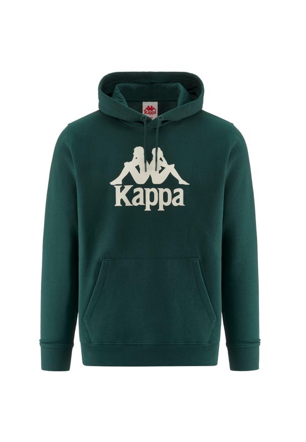Bluza z kapturem Kappa Malmo 3. Typ kołnierza: kaptur. Kolor: zielony, biały, wielokolorowy. Materiał: bawełna. Sport: fitness