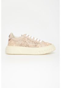 Casadei - Sneakersy damskie skórzane CASADEI. Materiał: skóra #4