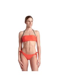 Strój kąpielowy damski dwuczęściowy bikini na basen plażę Arena Profile. Kolor: pomarańczowy