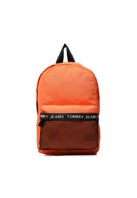 Tommy Jeans Plecak Tjm Essential Backpack AM0AM10900 Pomarańczowy. Kolor: pomarańczowy. Materiał: materiał #1