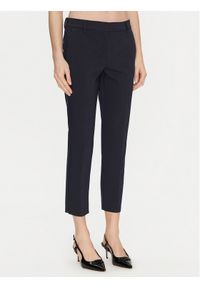 Marella Chinosy Miele 2513131021 Granatowy Slim Fit. Kolor: niebieski. Materiał: bawełna, syntetyk #1