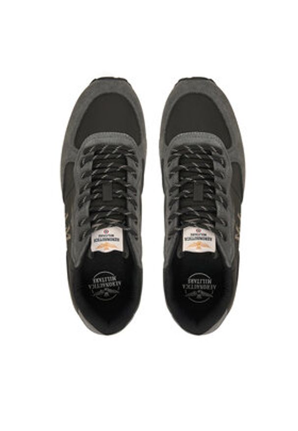 Aeronautica Militare Sneakersy 252SC0320UPL00313 Czarny. Kolor: czarny. Materiał: materiał