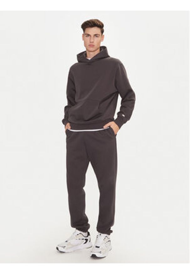 Champion Spodnie dresowe 220424 Szary Regular Fit. Kolor: szary. Materiał: bawełna