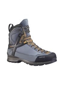 FORCLAZ - Second Life - Buty trekkingowe męskie MT500 Ultra skóra wodoodporne - Stan Dobry. Kolor: niebieski, turkusowy, wielokolorowy, żółty. Materiał: skóra #1