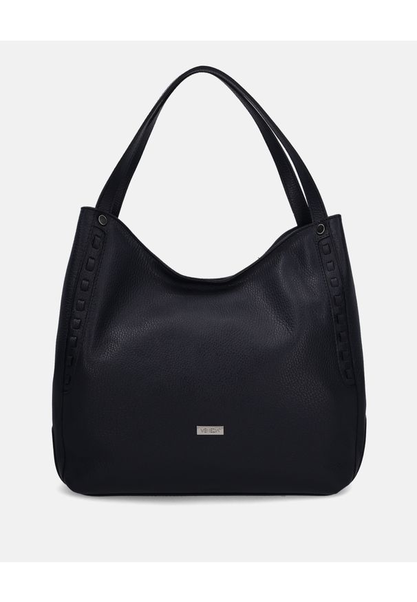 Venezia - SKÓRZANA TOREBKA W KOLORZE GRANATOWYM 5770-Y DOL BLU S. Kolor: niebieski. Materiał: skórzane