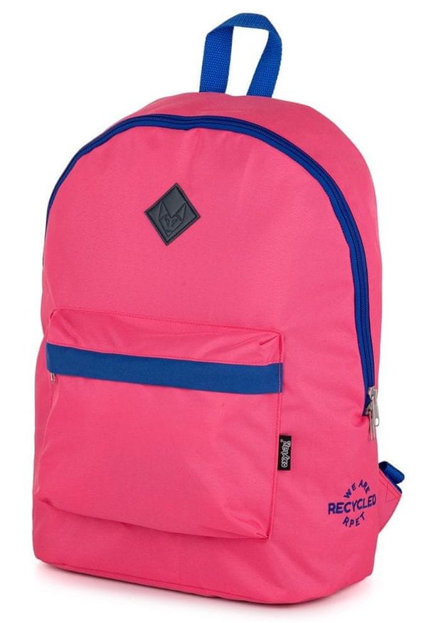 Karton P+P plecak szkolny OXY Street fashion pink. Materiał: materiał. Styl: street