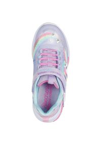 skechers - Adidasy Skechers Unicorn Chaser, Dzieci. Kolor: fioletowy. Materiał: materiał, syntetyk, tkanina