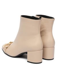 HÖGL Botki 0-184130-14000 Écru. Materiał: skóra #6