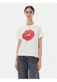 JDY T-Shirt Daisy 15348400 Biały Regular Fit. Kolor: biały. Materiał: bawełna