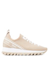 DKNY Sneakersy Abbi Slip On K1457946 Biały. Zapięcie: bez zapięcia. Kolor: biały. Materiał: materiał