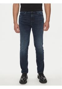 Hugo Jeansy 50517542 Granatowy Slim Fit. Kolor: niebieski