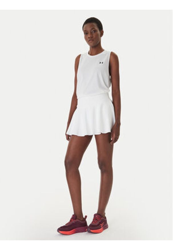 Under Armour Koszulka techniczna Tech™ 1383655 Biały Loose Fit. Kolor: biały. Materiał: syntetyk