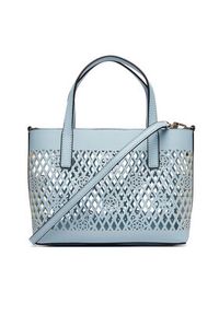 Guess Torebka Letty Mini HWPG99 11750 Niebieski jasny. Kolor: niebieski. Materiał: skórzane #5
