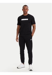EA7 Emporio Armani T-Shirt 7M002415 AF10375 MC001 Czarny Regular Fit. Kolor: czarny. Materiał: bawełna #2