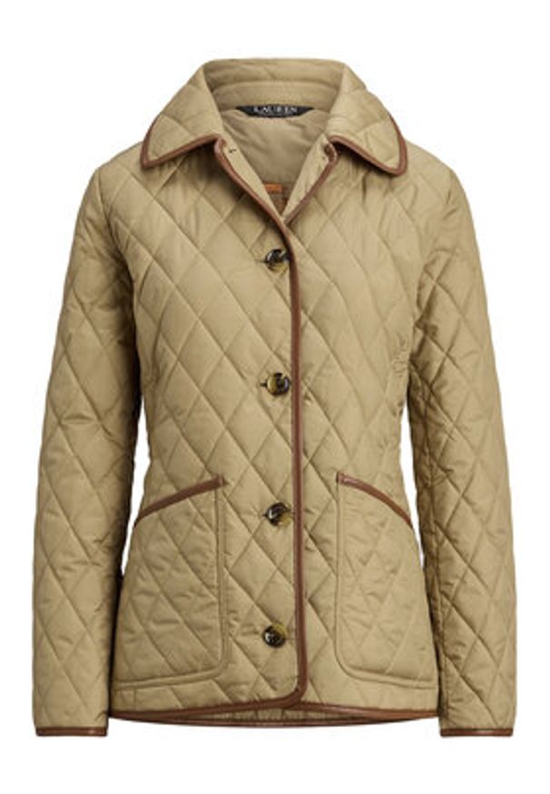 Lauren Ralph Lauren - LAUREN RALPH LAUREN Kurtka przejściowa 2,9798E+11 Beżowy Straight Fit. Kolor: beżowy. Materiał: syntetyk