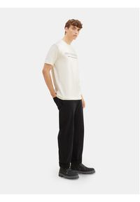 Tom Tailor Denim T-Shirt 1037683 Biały Regular Fit. Kolor: biały. Materiał: bawełna #3