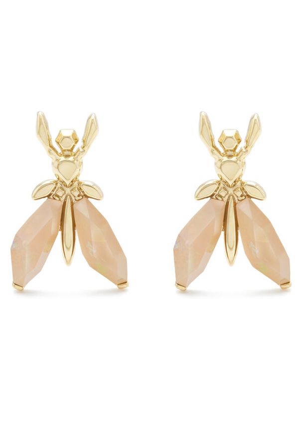 Patrizia Pepe Kolczyki CJ9340/M006-R882 Beżowy. Materiał: metalowe. Kolor: beżowy