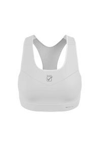 Givova damski biustonosz sportowy FIT04 XS. Kolor: wielokolorowy, biały, czarny. Sport: turystyka piesza, bieganie, joga i pilates, fitness