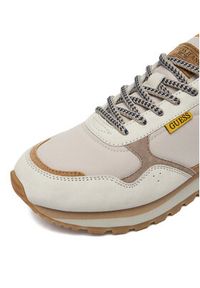 Guess Jeans Sneakersy CWBEO-ETIENNE-01 Beżowy. Kolor: beżowy. Materiał: skóra, zamsz #9