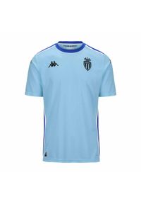 Kappa - Dziecięca koszulka bramkarska AS Monaco Kombat 2024/25. Kolor: wielokolorowy, niebieski, szary. Sport: piłka nożna #1