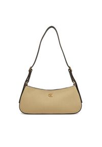 Calvin Klein Torebka Ck Canvas Small Shoulder Bag LV04F3347G Beżowy. Kolor: beżowy #6