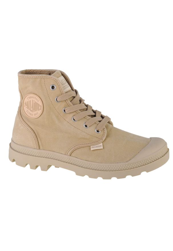 Buty sportowe Sneakersy męskie, Palladium Pampa Hi. Kolor: wielokolorowy, beżowy. Sport: turystyka piesza