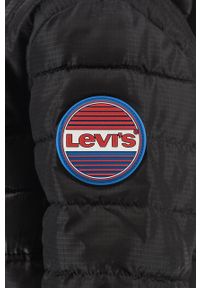 Levi's® - Levi's kurtka dziecięca kolor czarny. Okazja: na spotkanie biznesowe, na co dzień. Typ kołnierza: kaptur. Kolor: czarny. Styl: biznesowy, casual #2