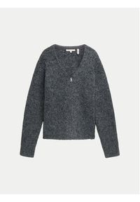 Tom Tailor Denim Kardigan 1043968 Szary Relaxed Fit. Kolor: szary. Materiał: syntetyk #4