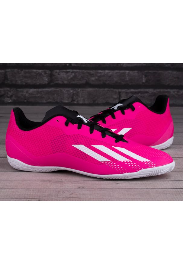Buty męskie do piłki noznej Adidas X SPEEDPORTAL.4 IN. Kolor: czarny, różowy, biały, wielokolorowy. Sport: piłka nożna